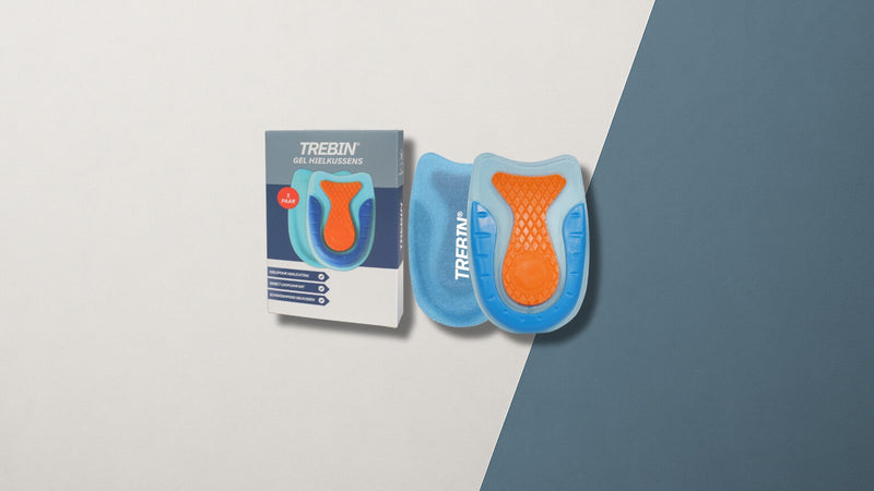 Hielpijn en hielspoor: verlichting en demping met gel hielkussens