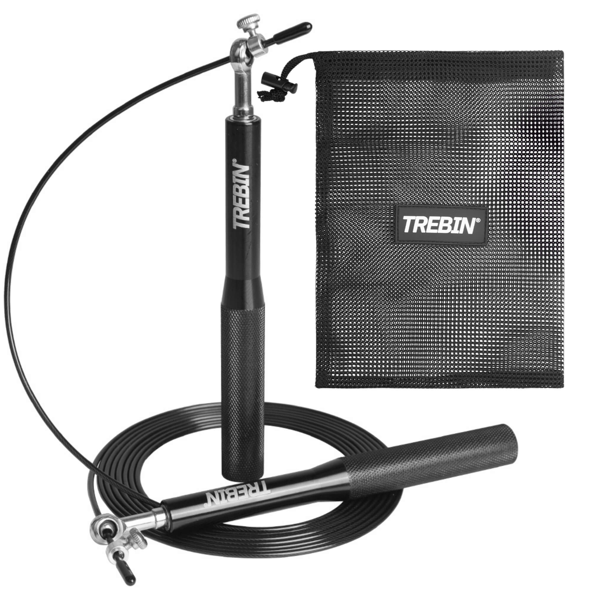 Trebin Jump Rope - Zwart