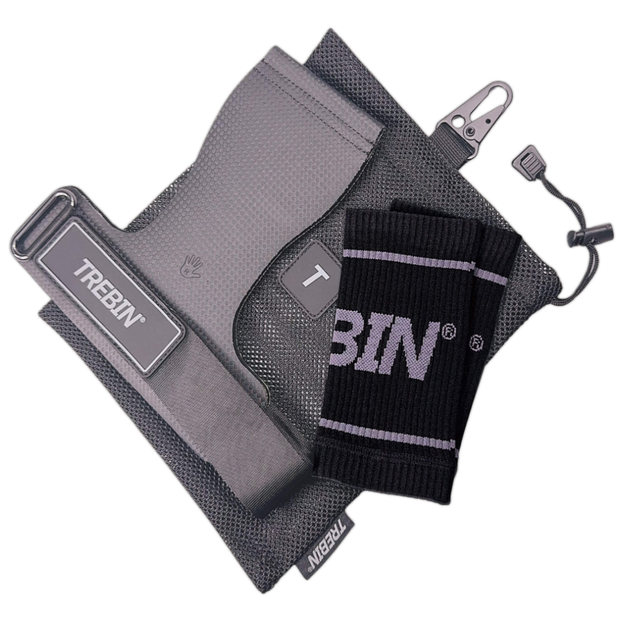 Trebin Power Grips - Zwart