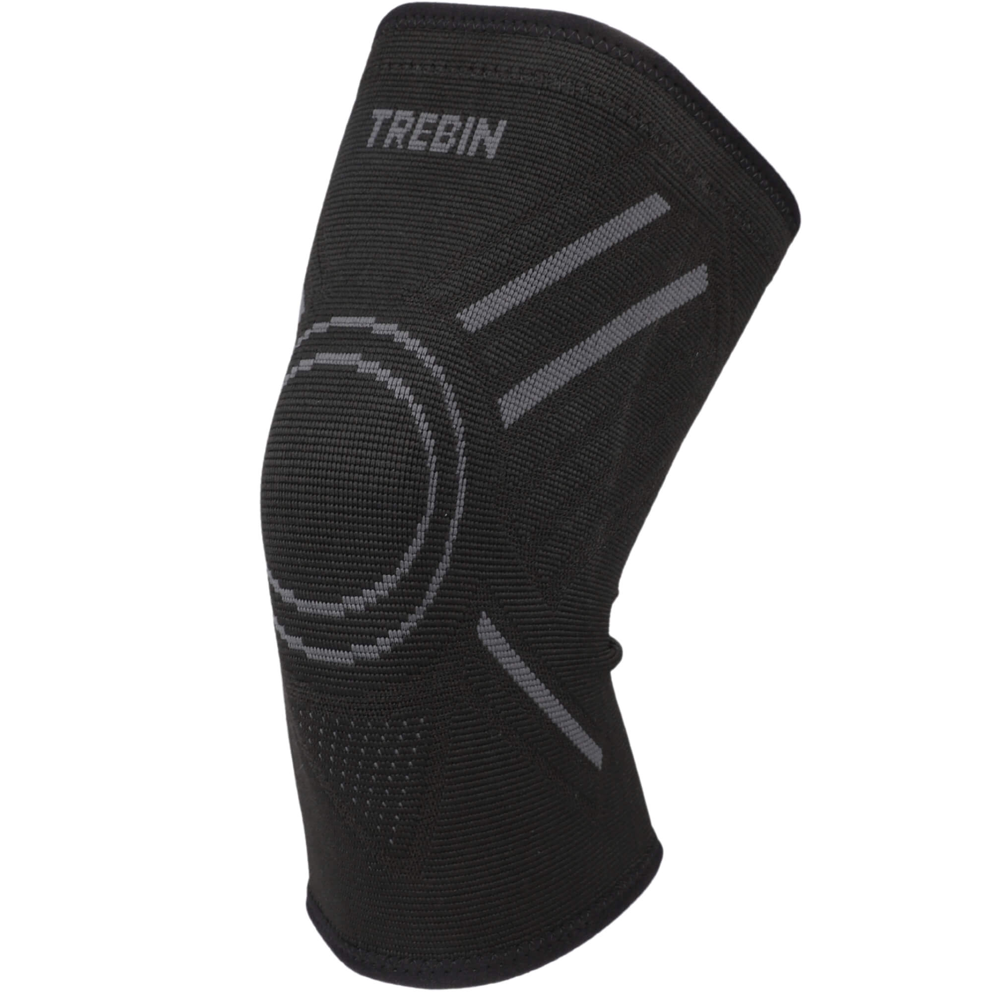 Trebin Kniebrace met Anti-Slip - Zwart/Grijs