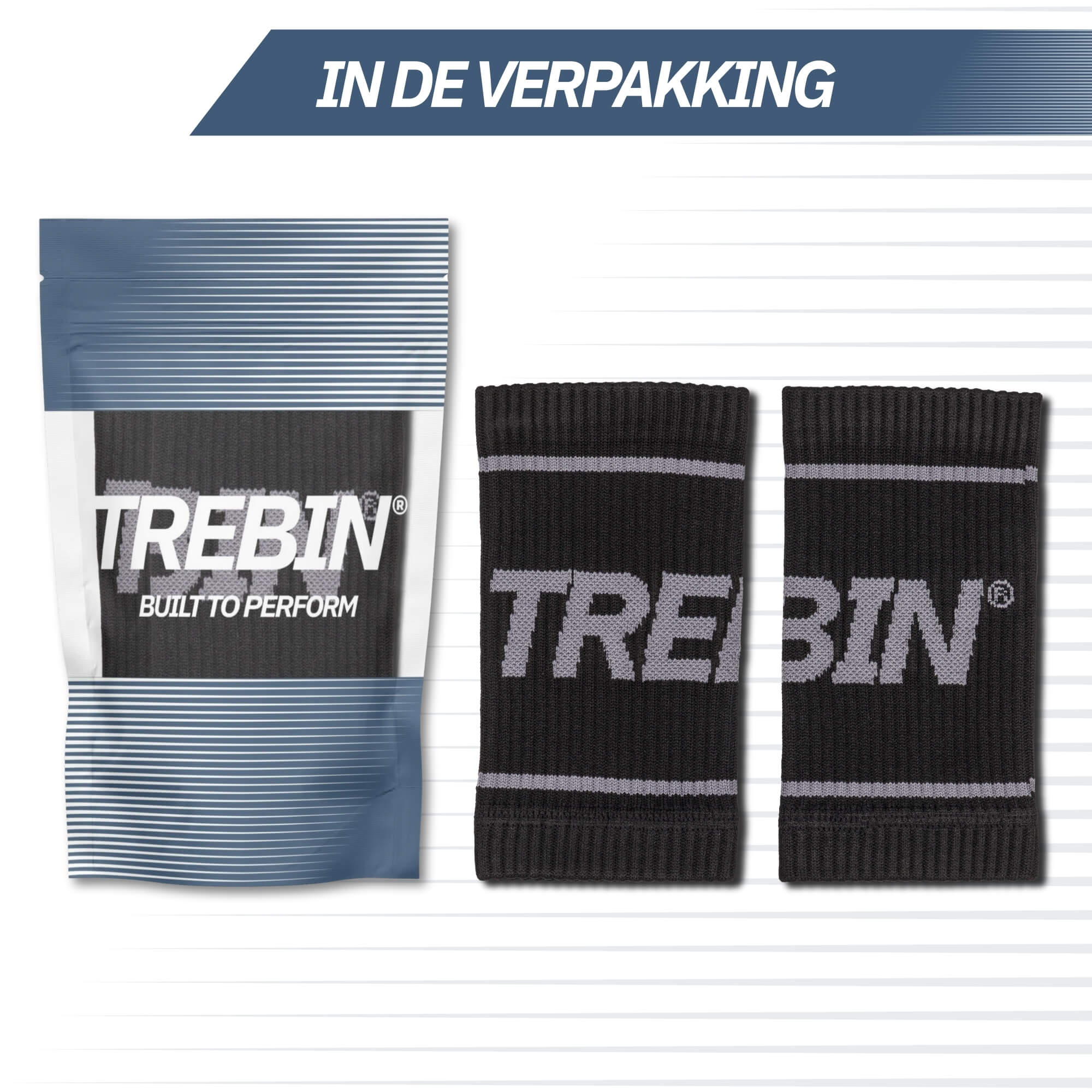 Trebin Zweetbandjes – Set van 2