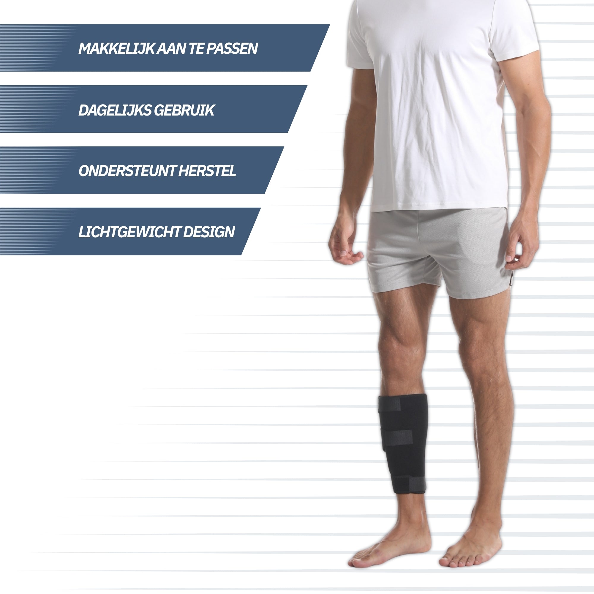 Trebin Kuitbrace – Zwart, One Size