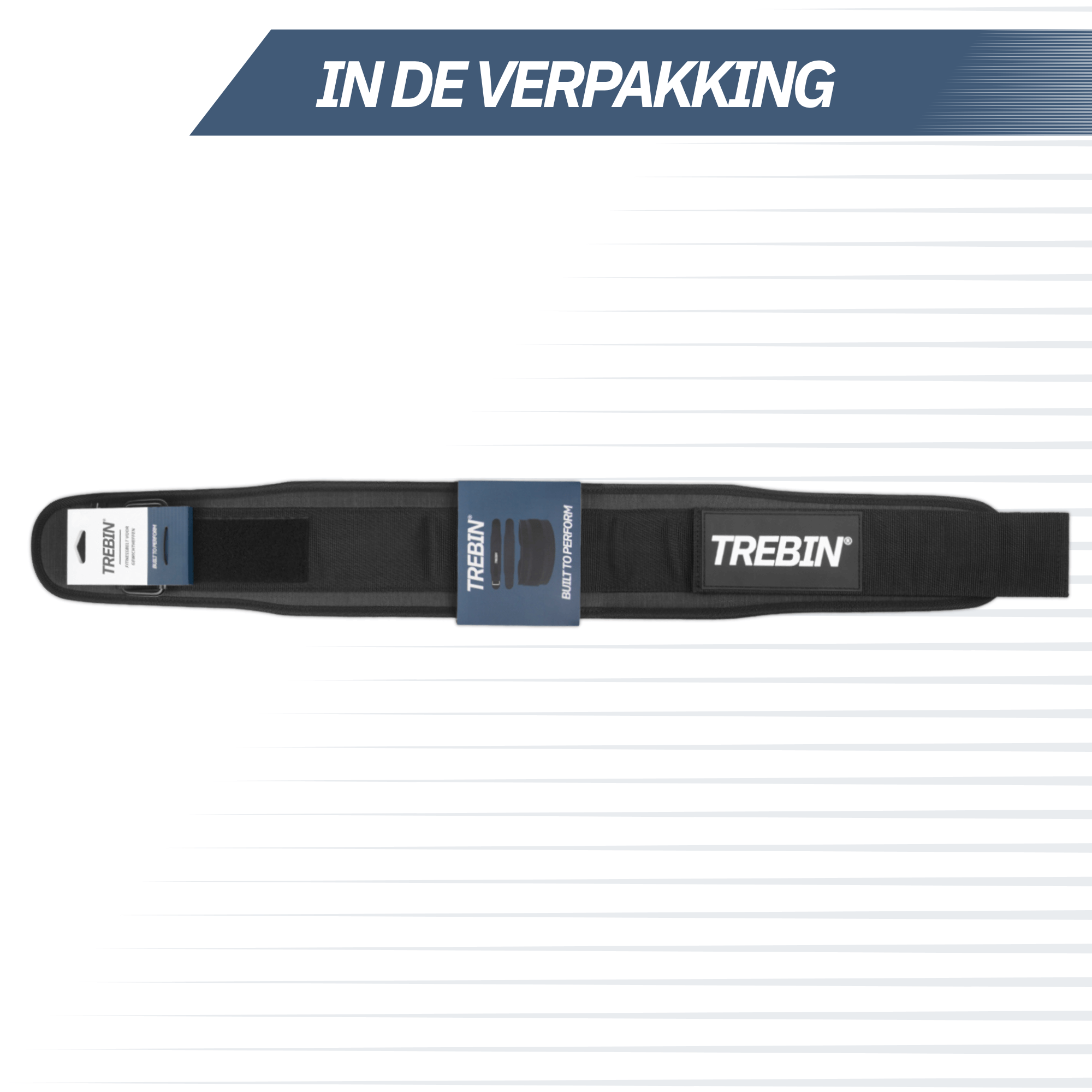 Trebin Gewichthefriem - Zwart