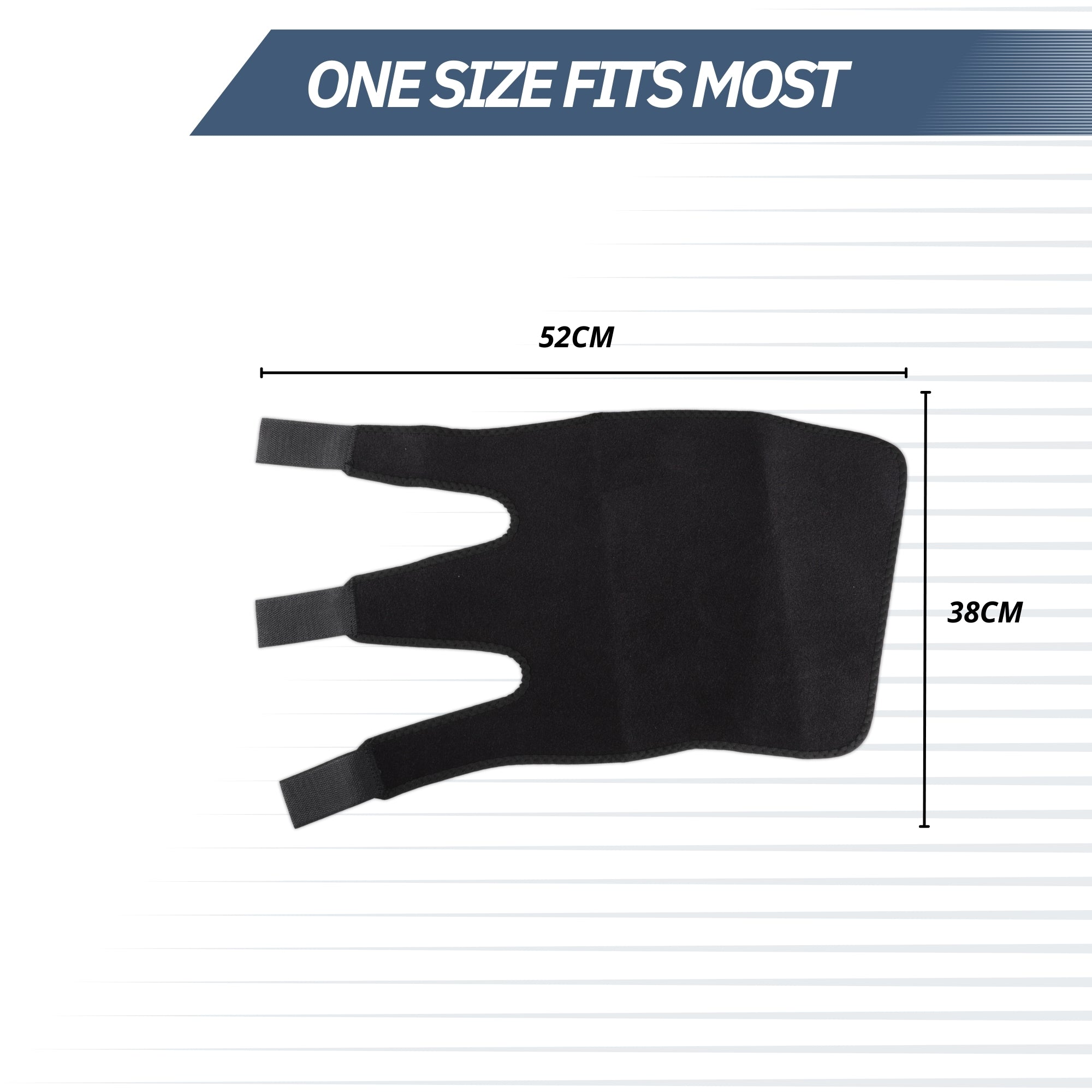 Trebin Kuitbrace – Zwart, One Size