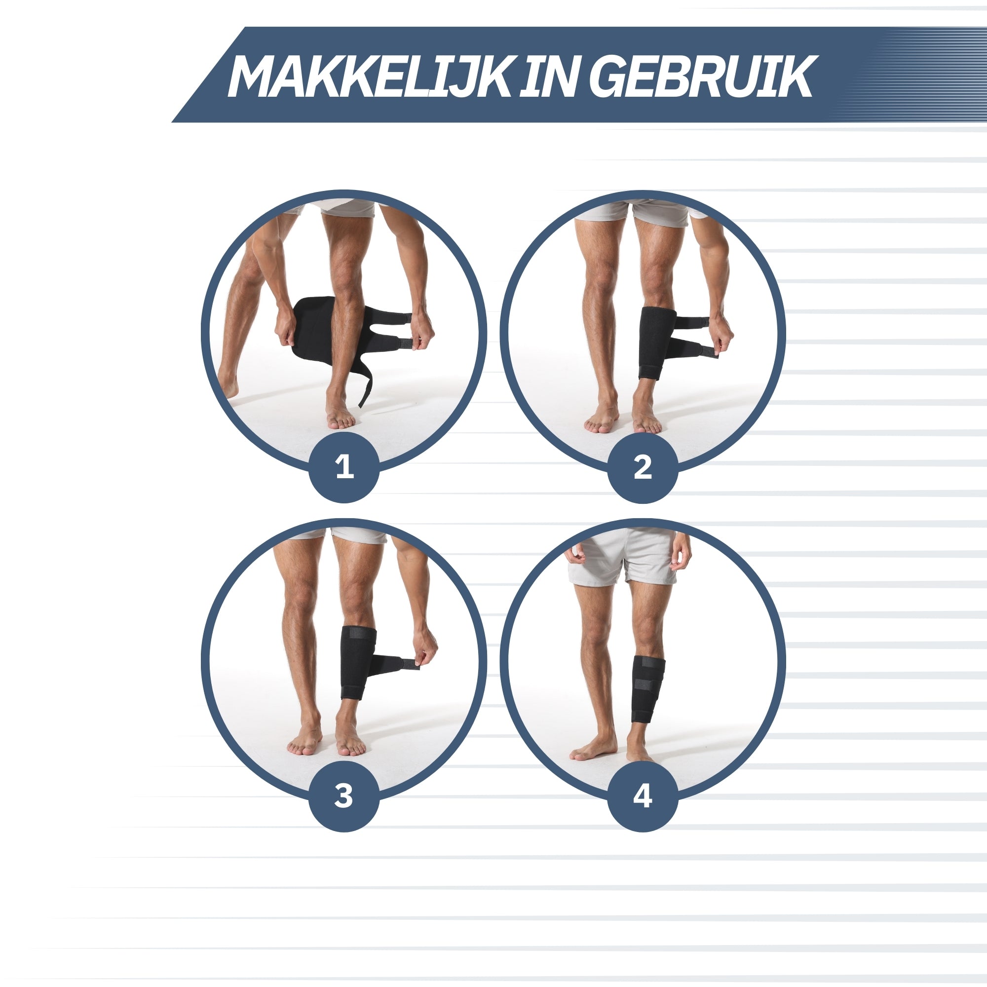 Trebin Kuitbrace – Zwart, One Size