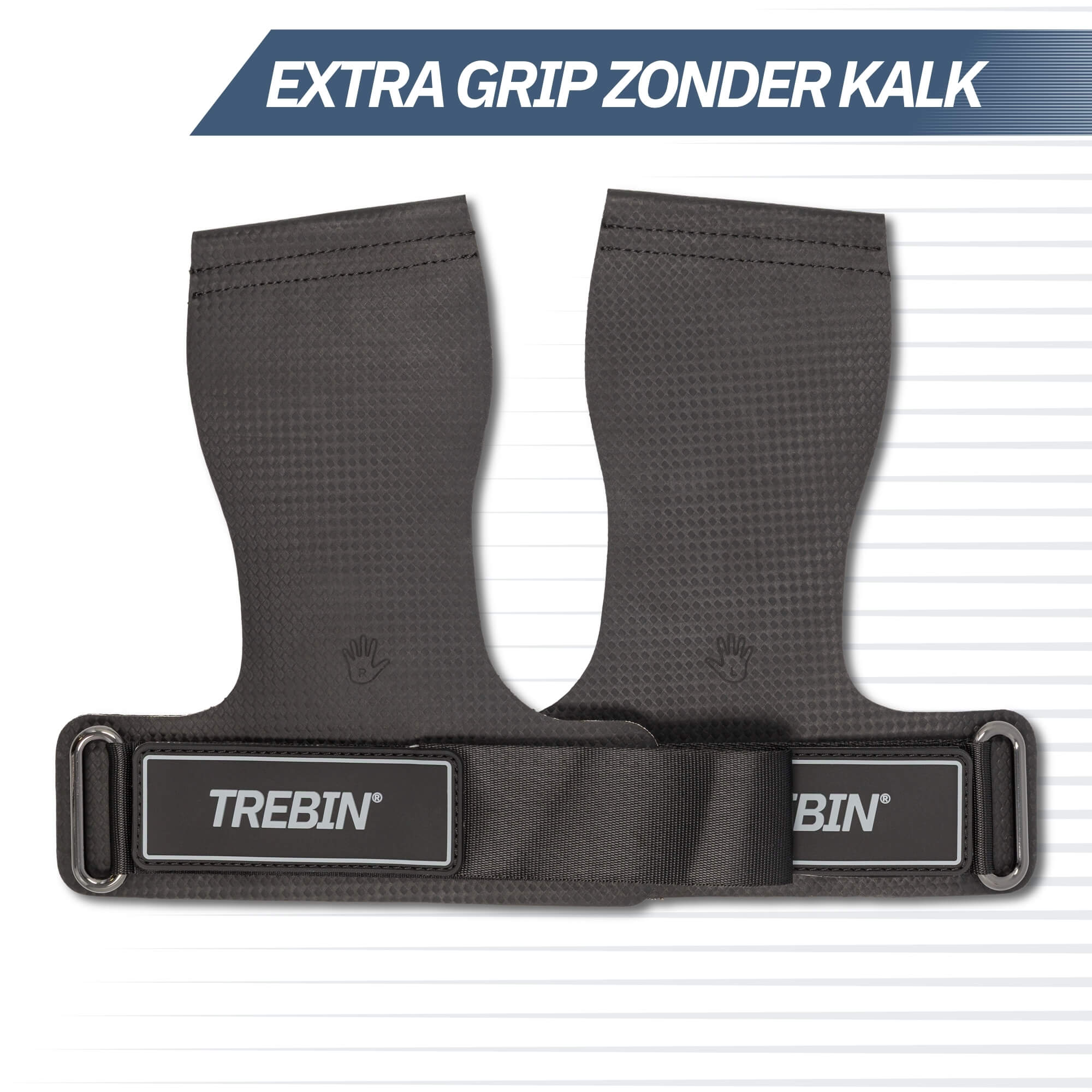 Trebin Power Grips - Zwart