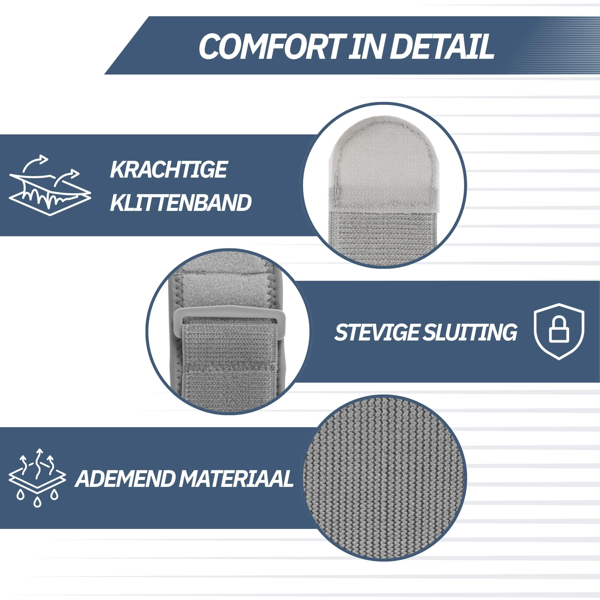 Elleboogbrace voor Tennisarm – One Size