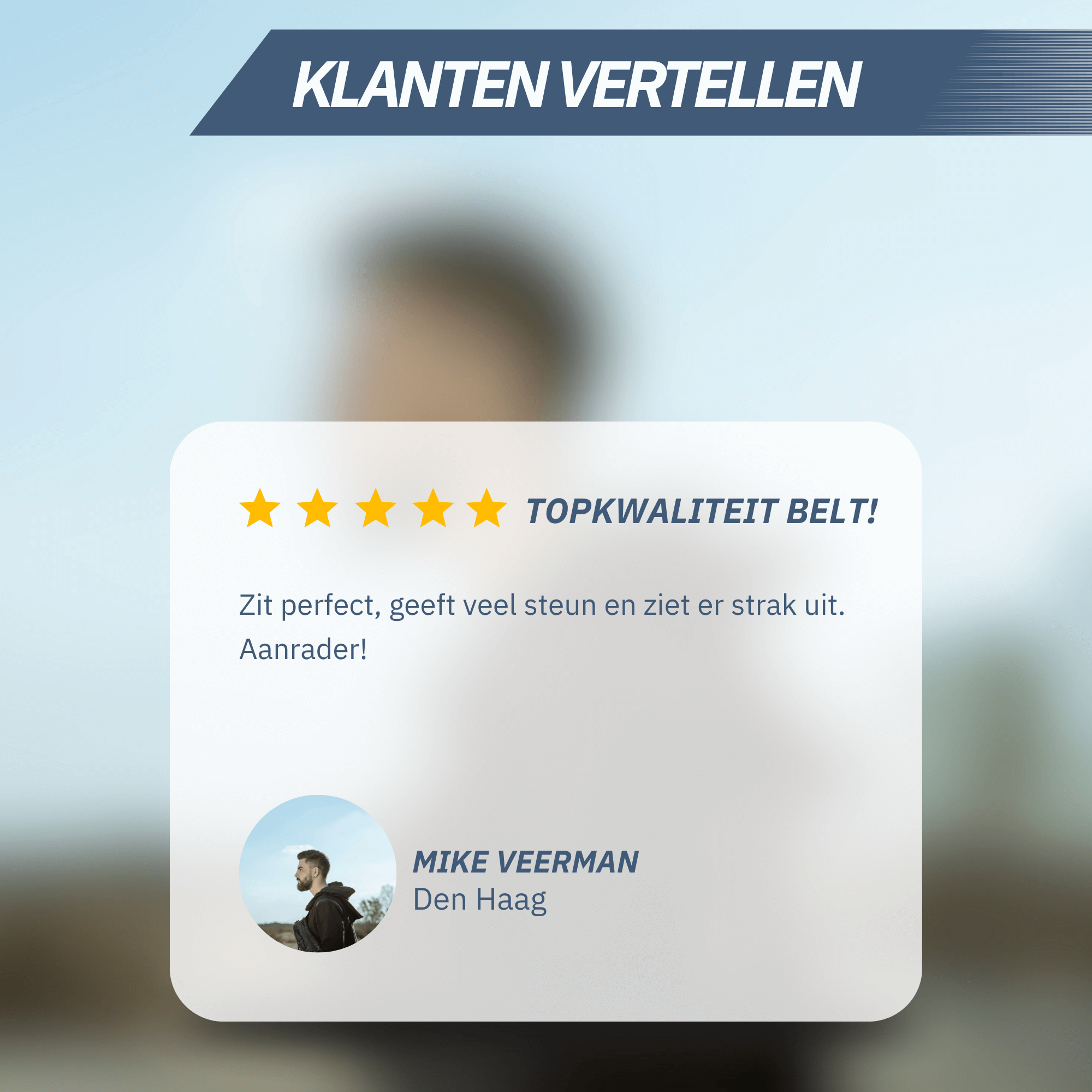 Trebin Gewichthefriem - Zwart
