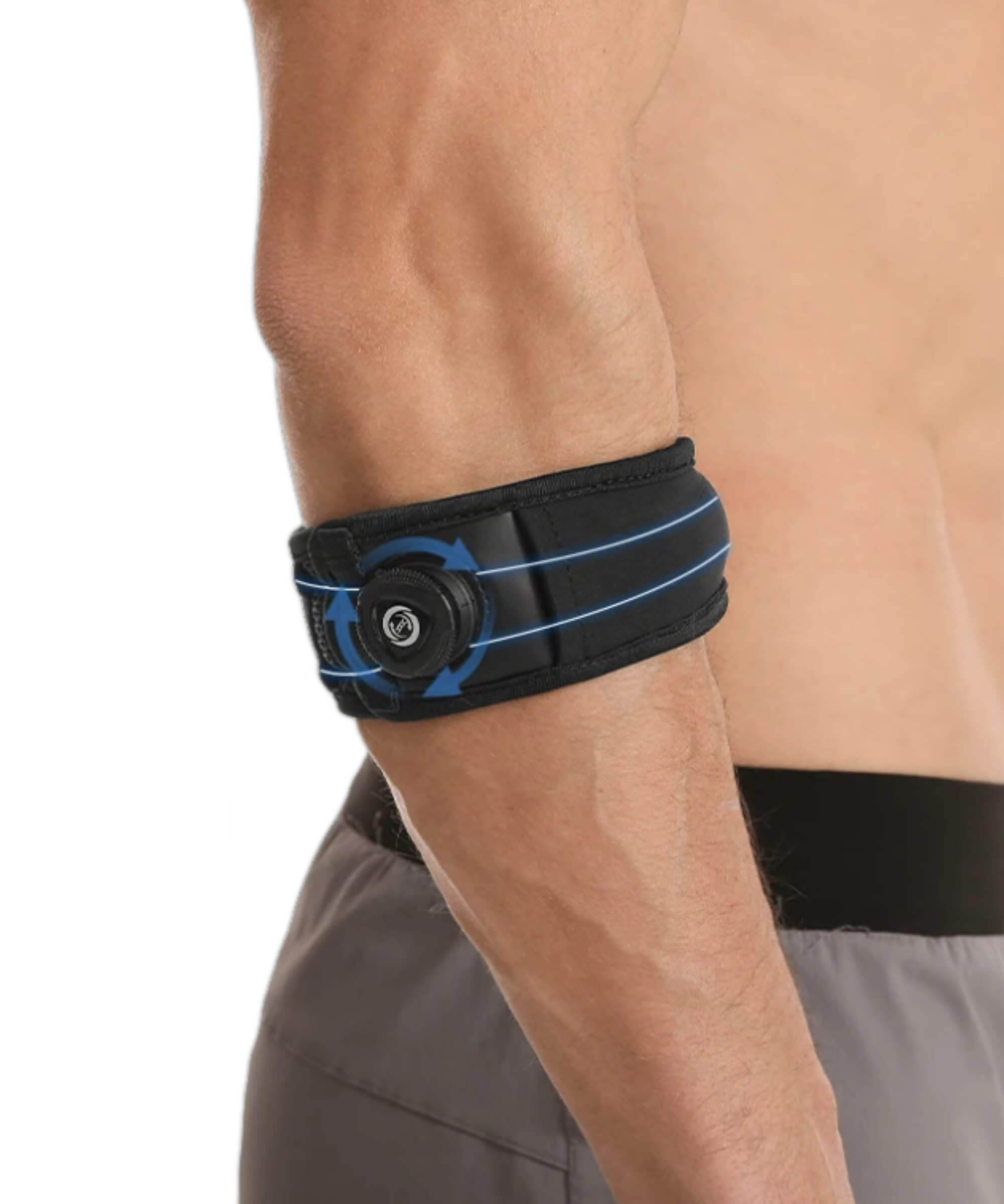 Trebin Elleboogbrace – Zwart, One Size
