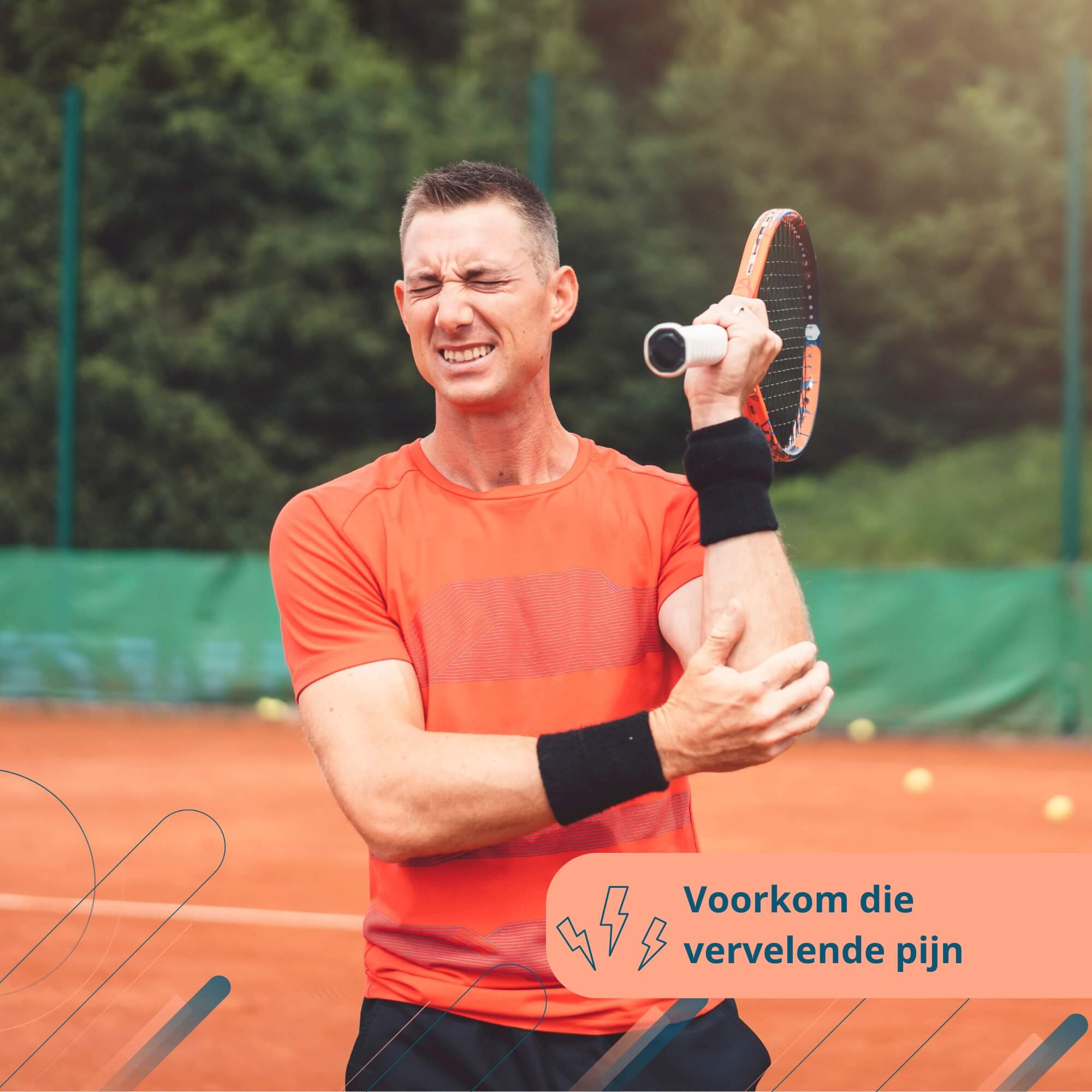 Trebin Elleboogbrace – Zwart, One Size