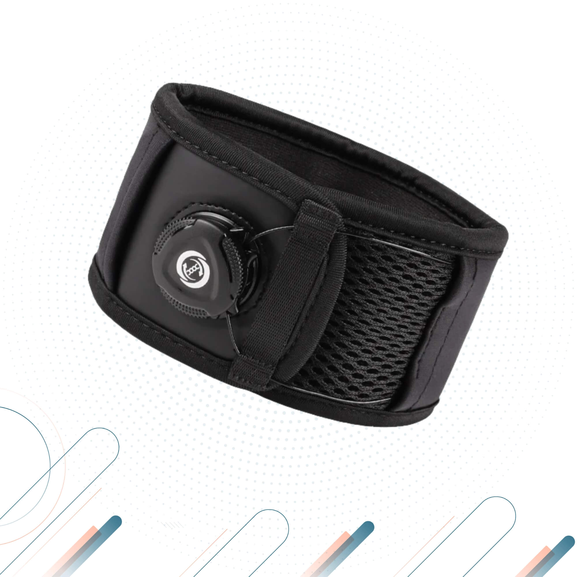 Trebin Elleboogbrace – Zwart, One Size