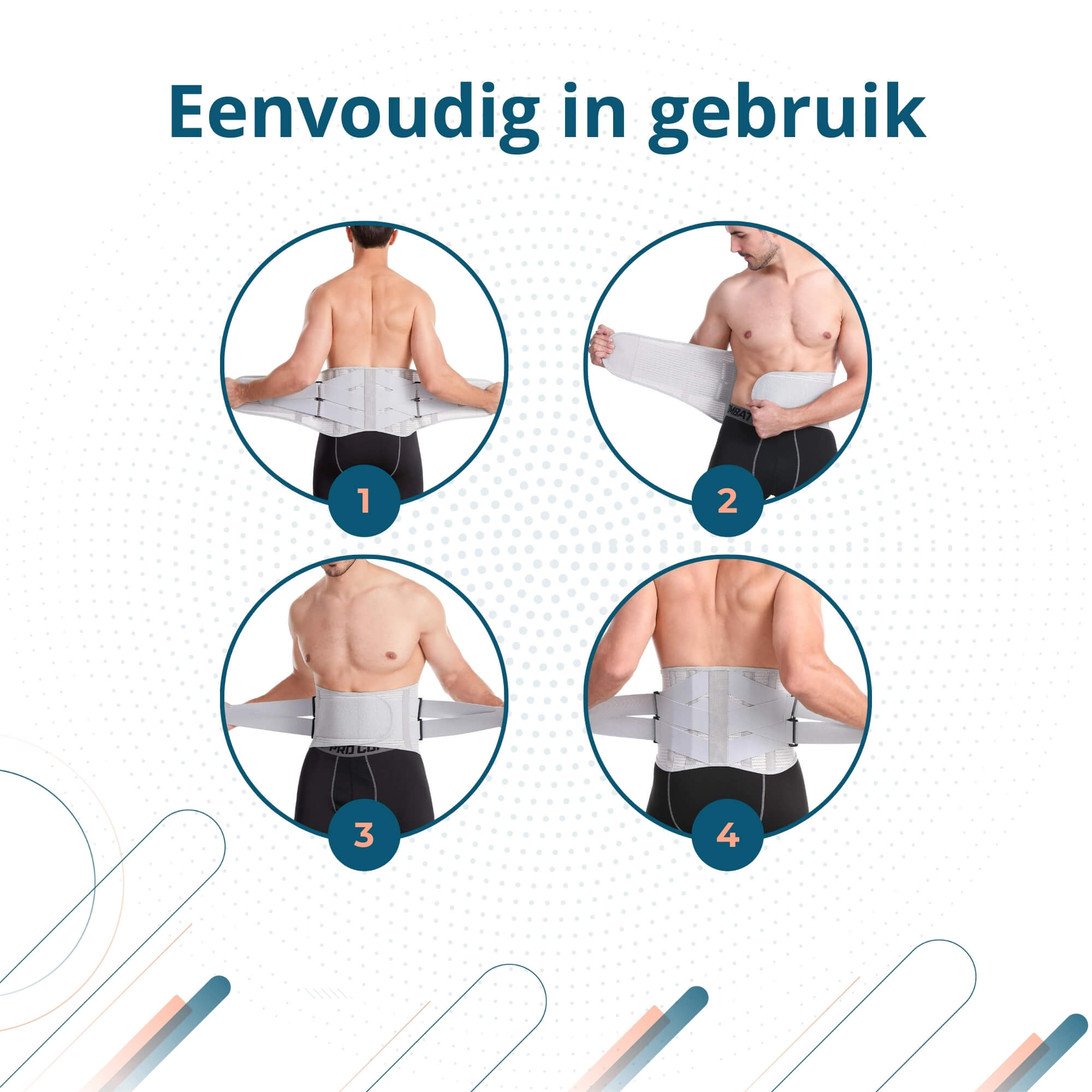 Trebin Rug Brace - Grijs