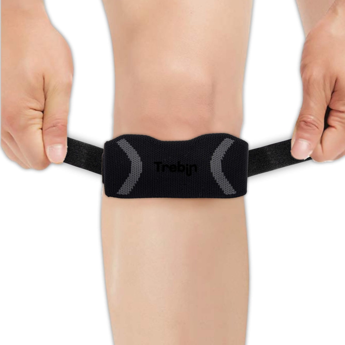 Trebin Patella Brace - Zwart - Grijs - One Size