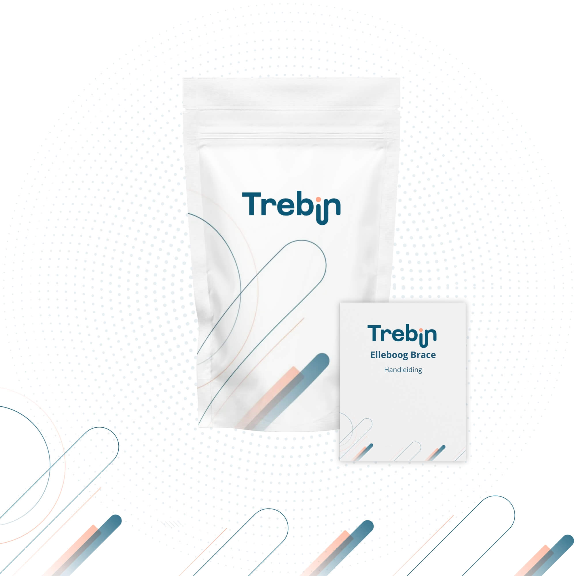 Trebin Elleboogbrace – Zwart, One Size