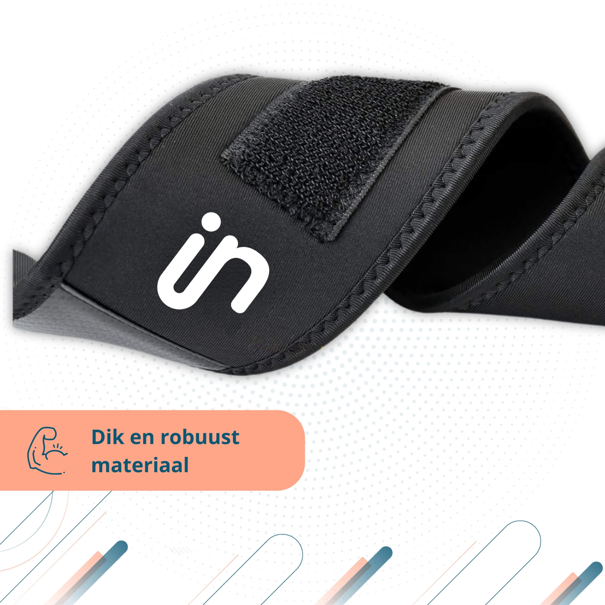 Trebin Robuuste Pols Brace - Zwart, One Size
