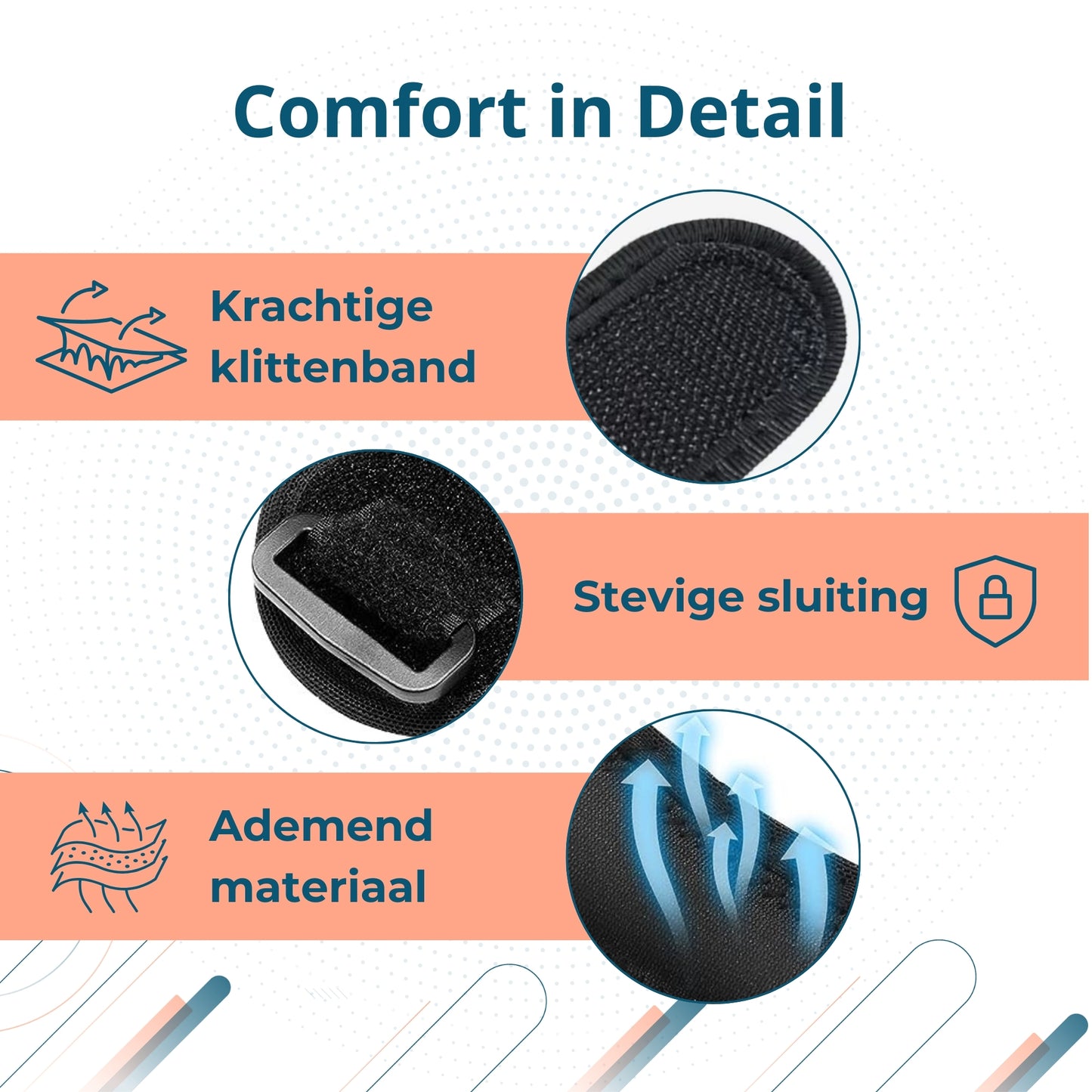 Trebin Patella Brace - Zwart - One Size