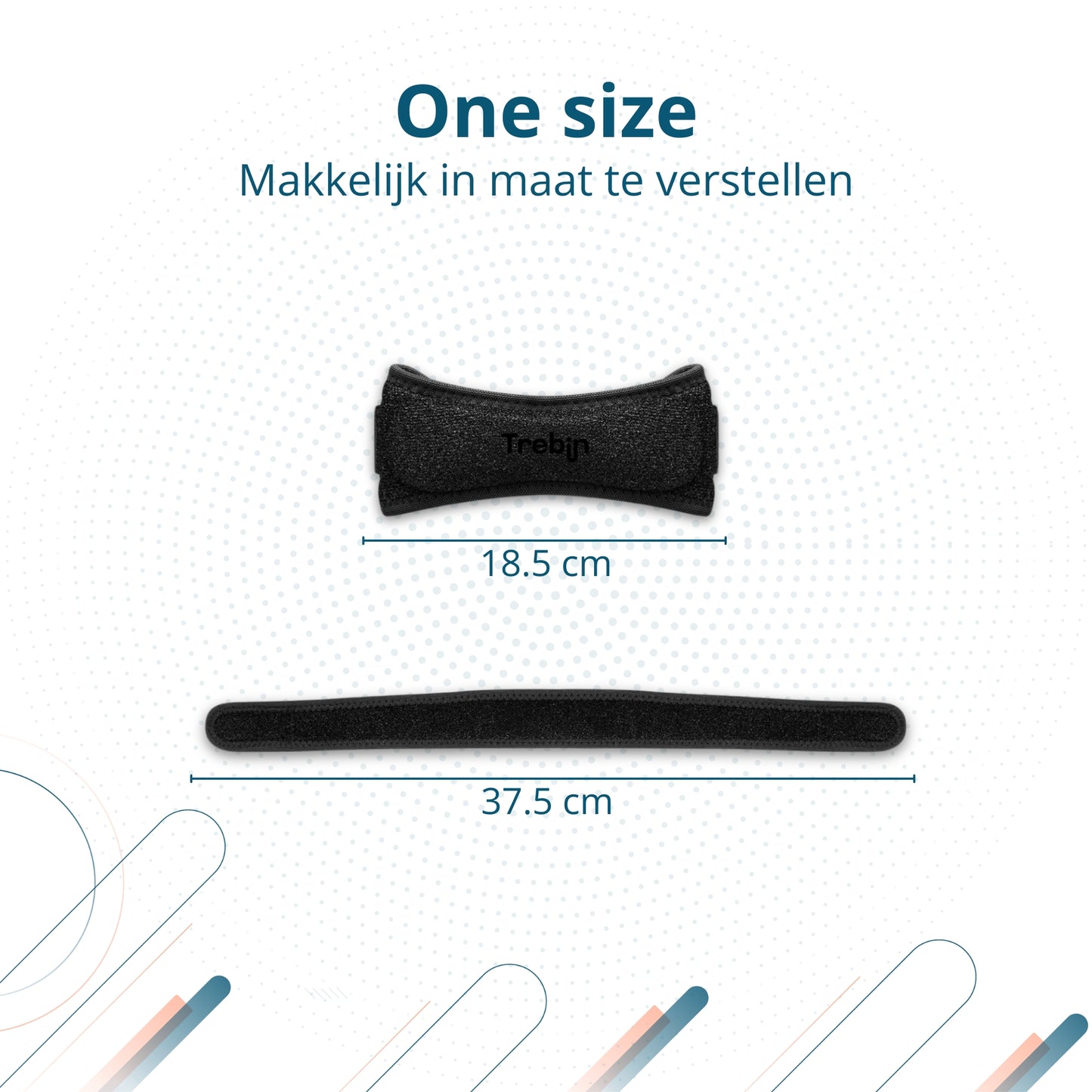 Trebin Patella Brace - Zwart - One Size