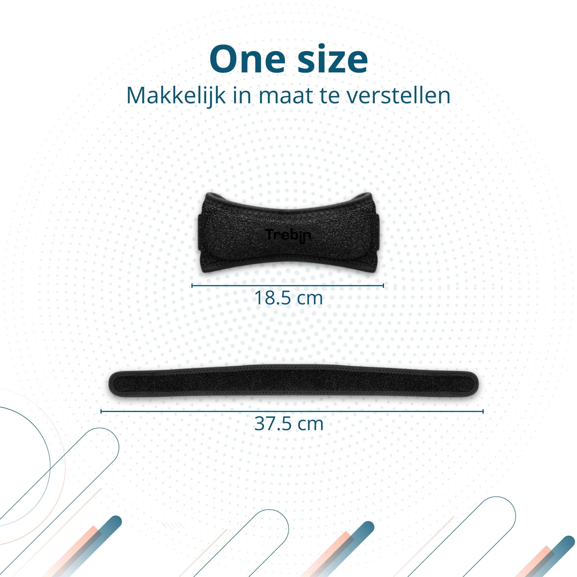 Trebin Patella Brace - Zwart - One Size