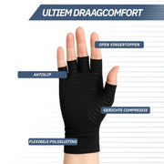 Reuma Handschoenen met Antislip – Zwart