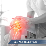 Patellabrace met Gelsteun – Zwart One Size