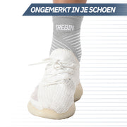 Enkelbrace met Strap – Grijs One Size