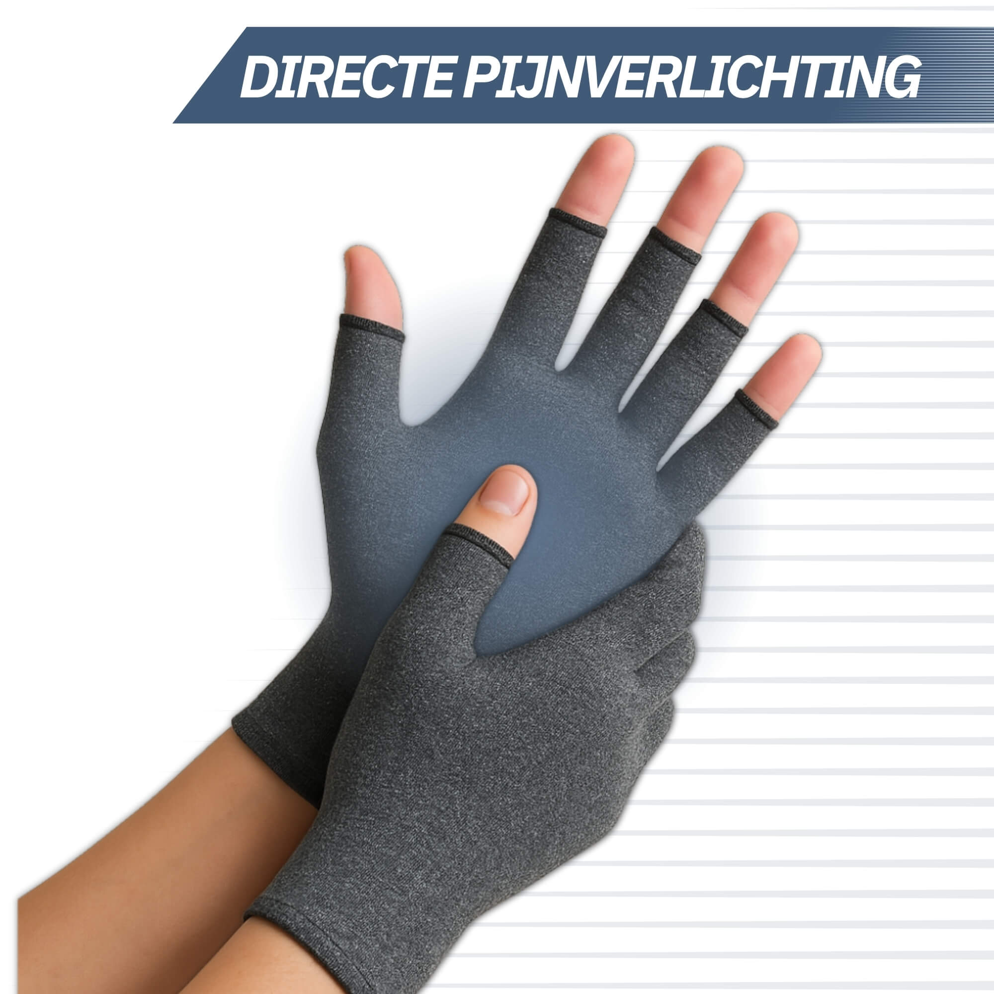 Trebin Reuma Handschoenen - Grijs
