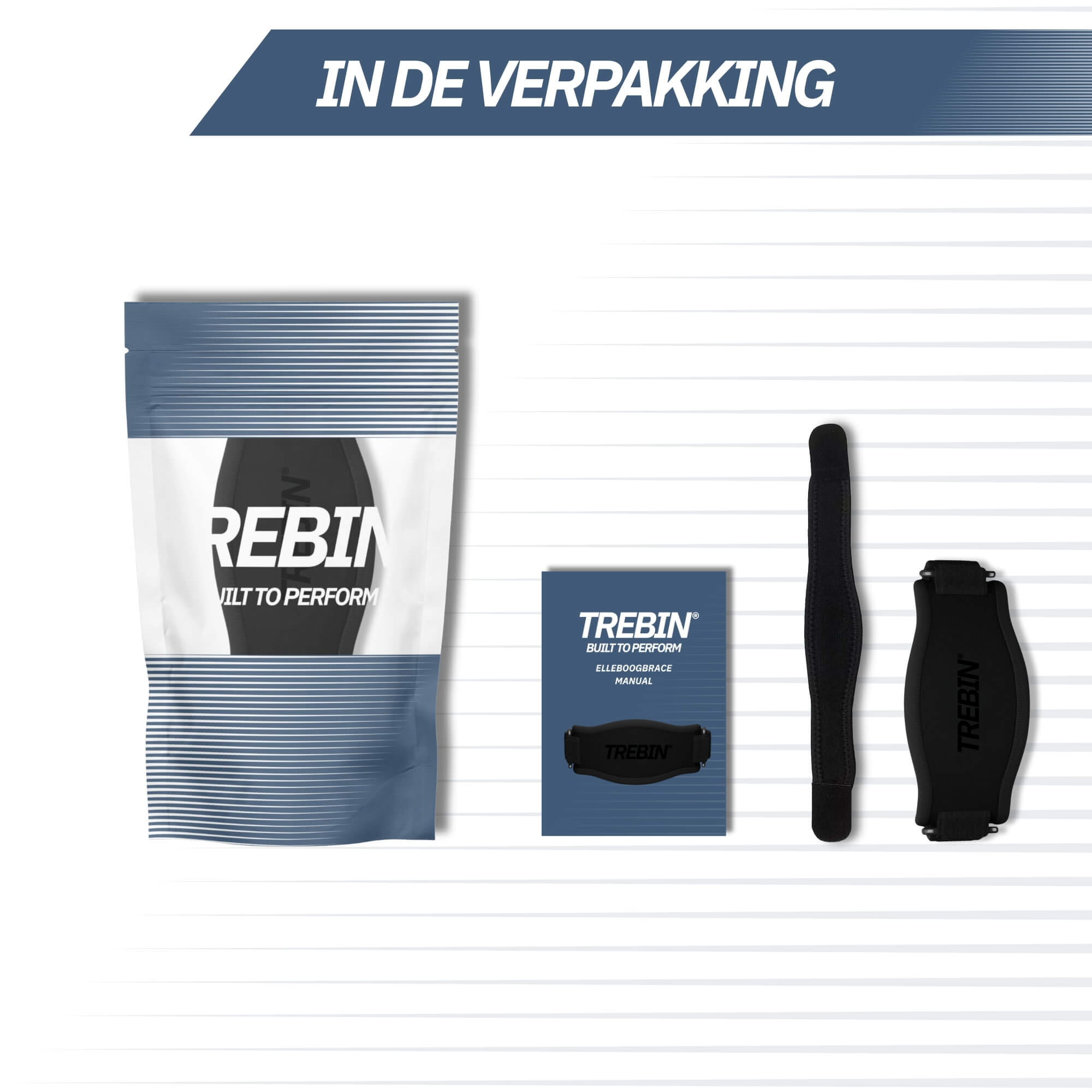 Elleboogbrace voor Tennisarm – One Size