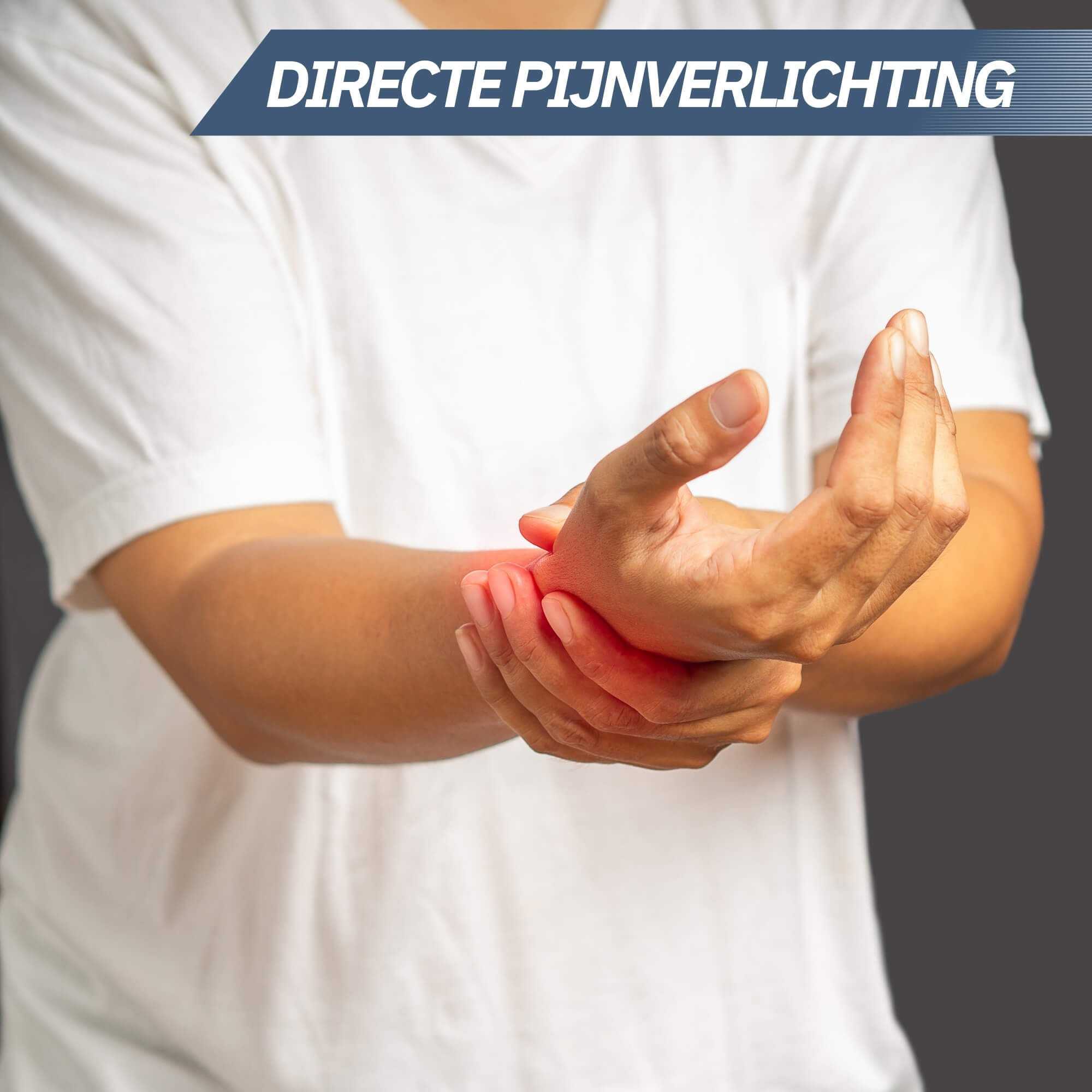 Polsbrace Extra Stevig – Zwart