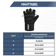 Fitnesshandschoenen met Polsondersteuning – Zwart