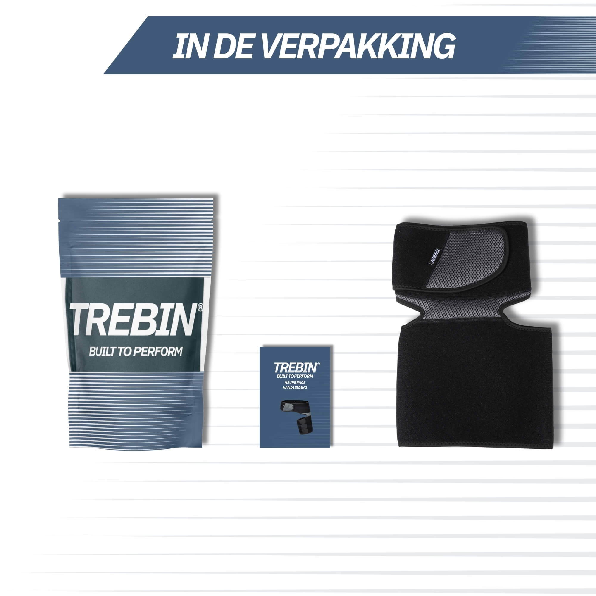 Premium Heupbrace – Zwart