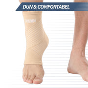Enkelbrace met Strap – Beige One Size