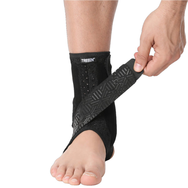 Enkelbrace met Fiber Versteviging – Zwart