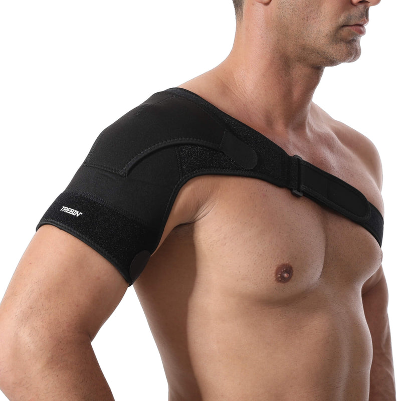 SCHOUDERBRACE - ZWART (ONE SIZE)