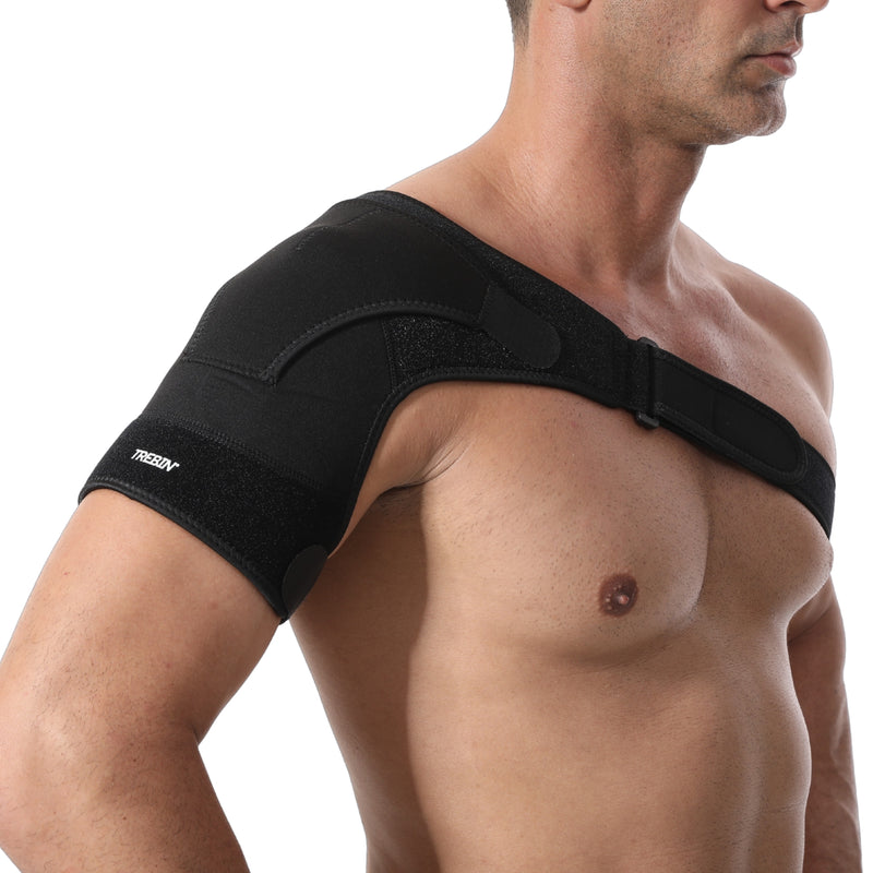 SCHOUDERBRACE - ZWART (ONE SIZE)