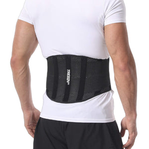 Rugbrace met Lendensteun – Zwart