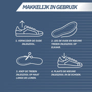 Comfort Inlegzolen met Voetboogondersteuning & Demping