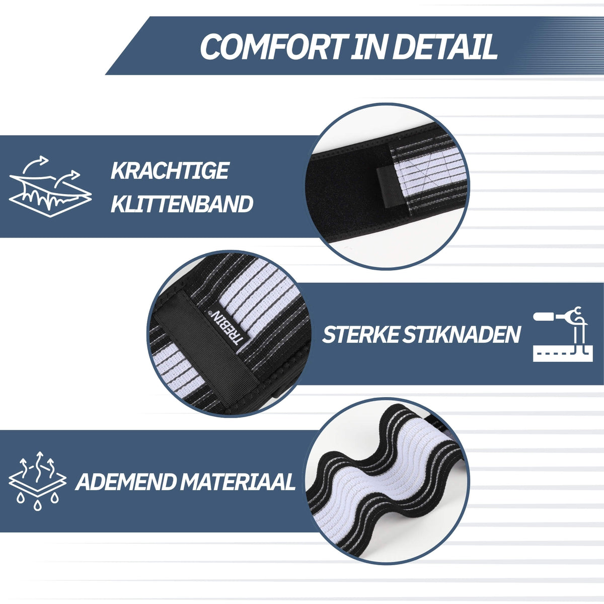 Orthogordel – Bekkenband met Dubbele Sluiting