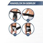 Premium Heupbrace – Heupbrace met Antislip – Zwart