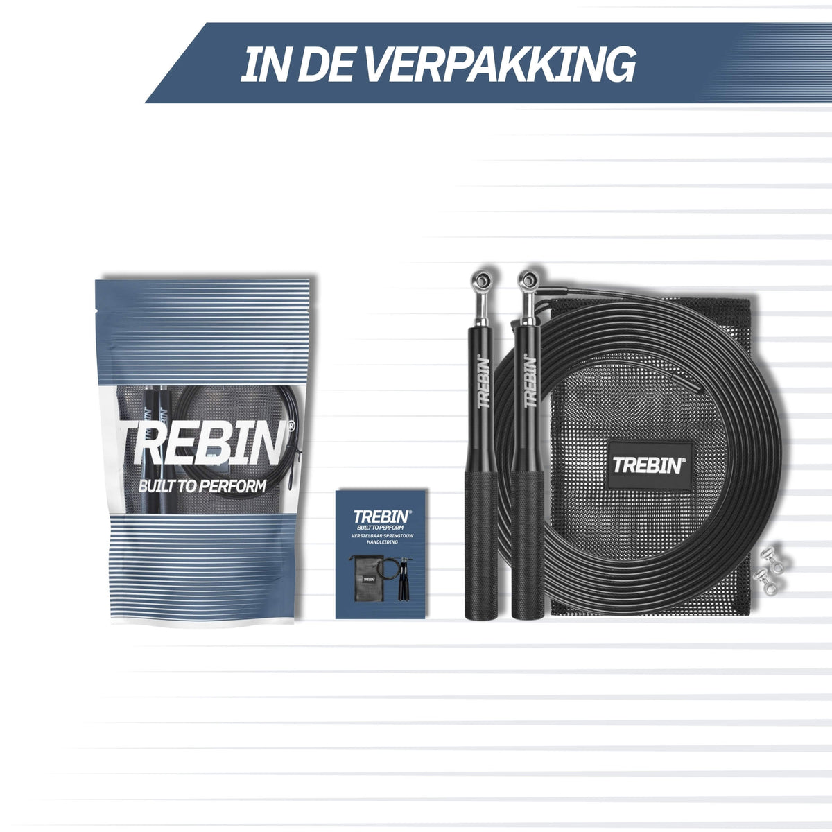 Jump Rope  - Zwart