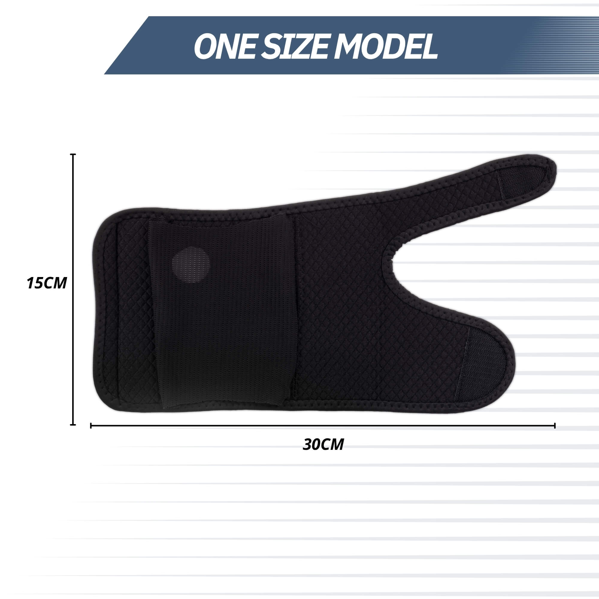 Trebin Pols Brace - Zwart