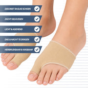 Hallux Valgus Corrector met Gelkussen – Set van 2
