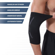 Elleboogbrace 3D Sleeve – Zwart/Grijs