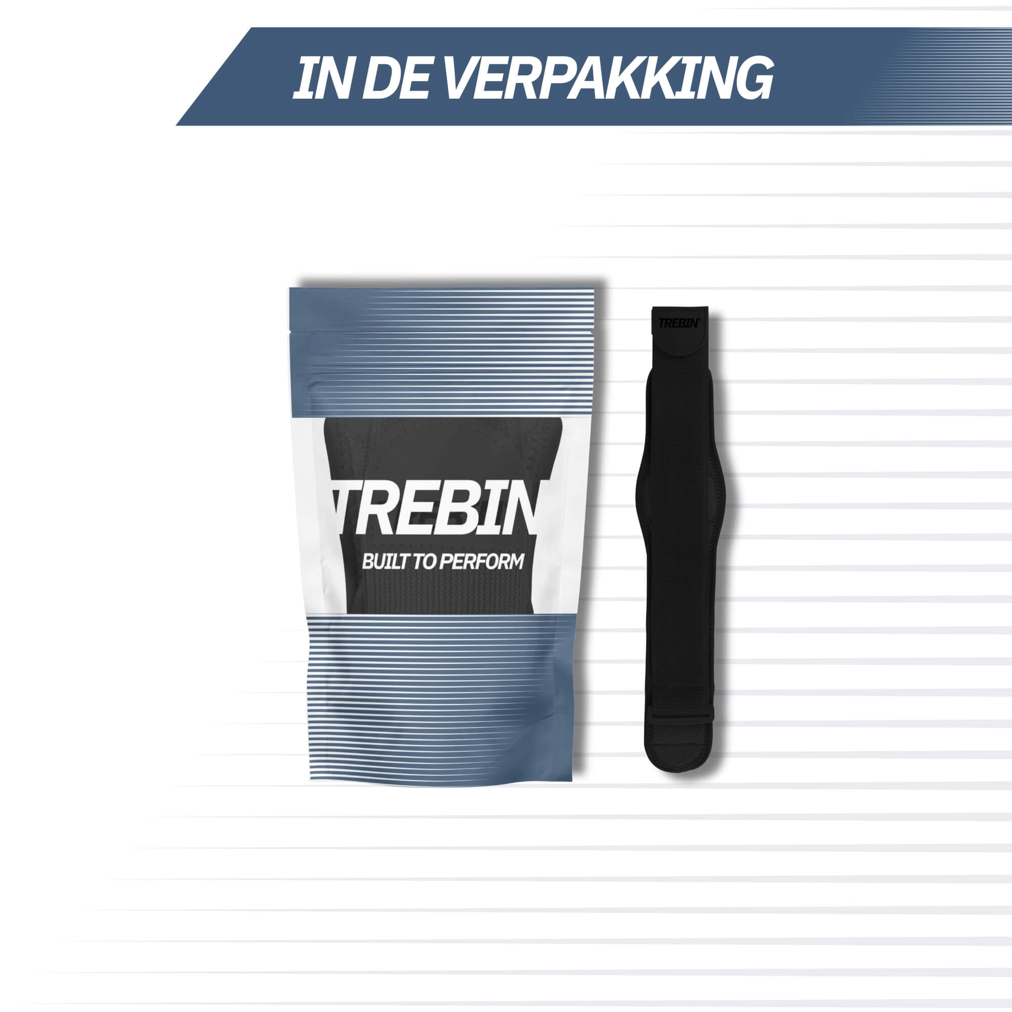 Trebin Elleboogbrace – Zwart, One Size