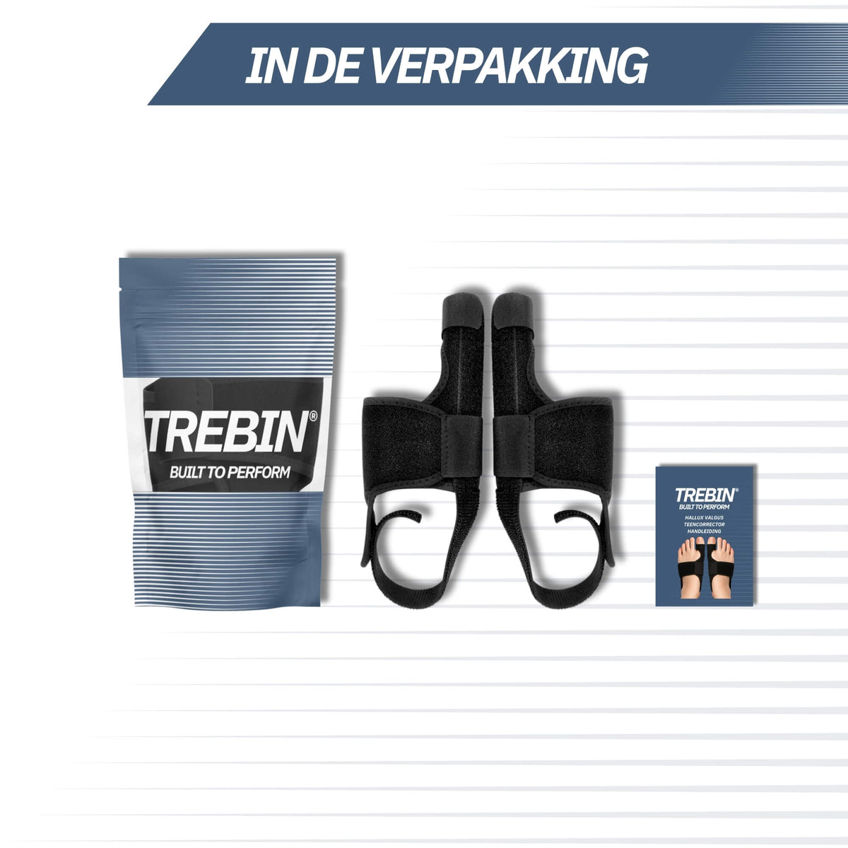 Hallux Valgus Teencorrector met Spalk – Set van 2