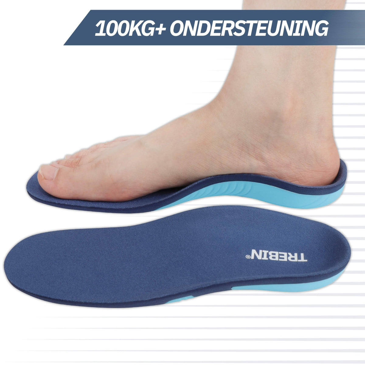 Inlegzolen met Voetboogondersteuning – Premium Demping