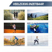 Patellabrace met Gelsteun – Zwart One Size