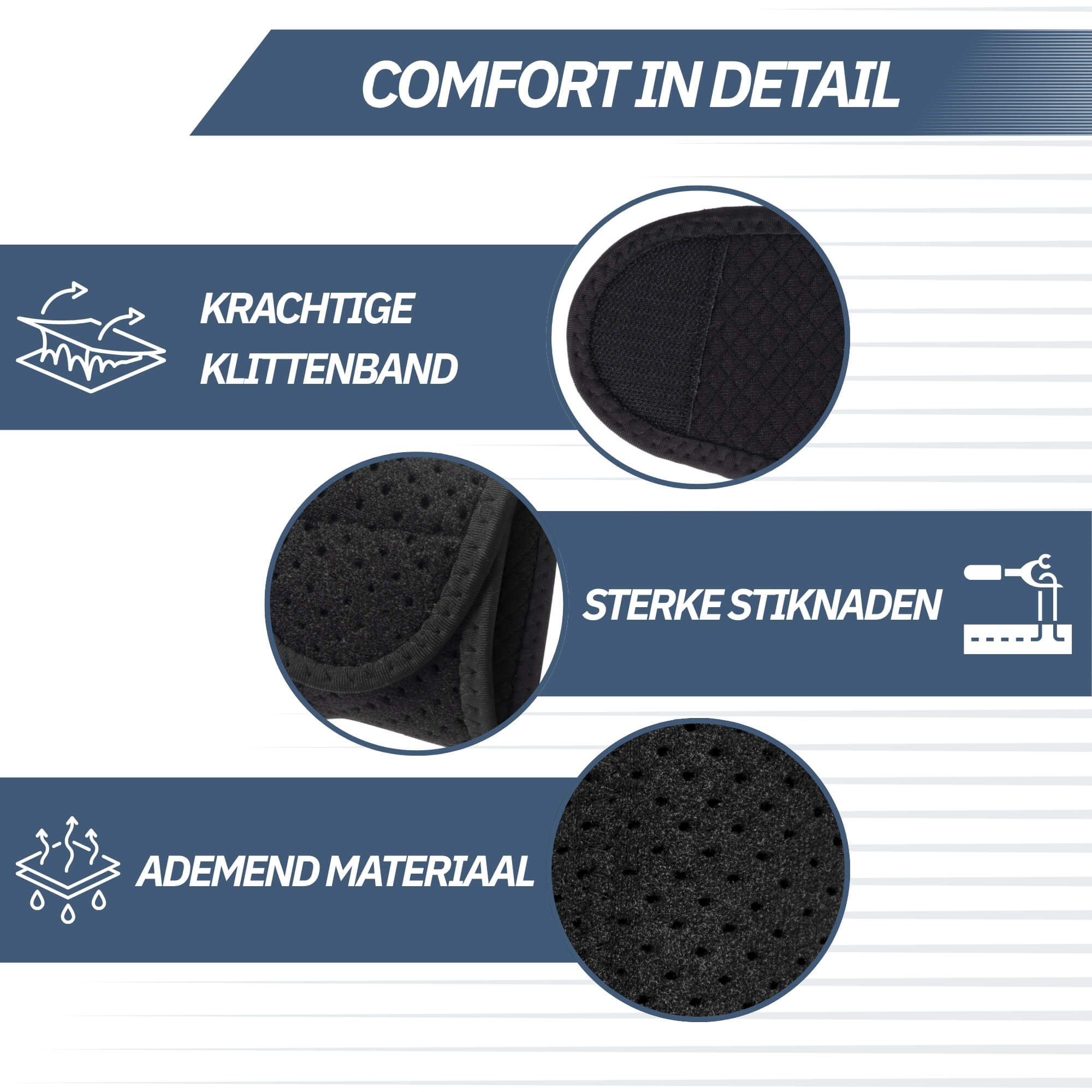 Trebin Pols Brace - Zwart