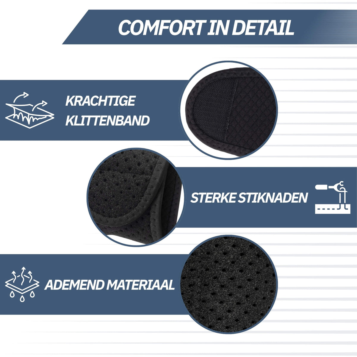 Polsbrace – Zwart One Size