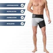 Premium Heupbrace – Heupbrace met Antislip – Zwart