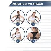 Trebin Postuurcorrector - Houdingscorrector voor Rug en Schouders